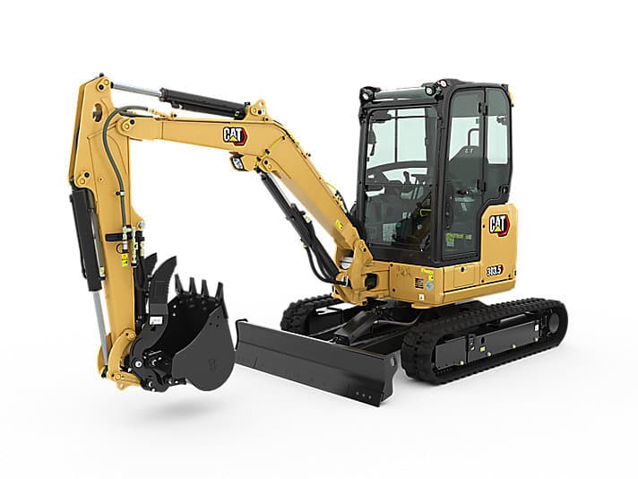 Imagem do equipamento Mini Escavadeira CAT 3,5 T